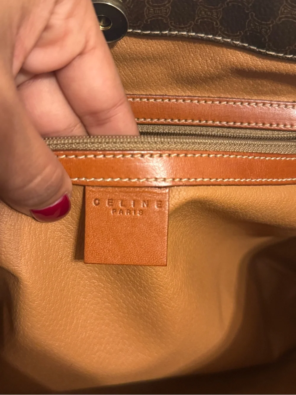 Vintage Celine Medium shoulder bag/tote bag